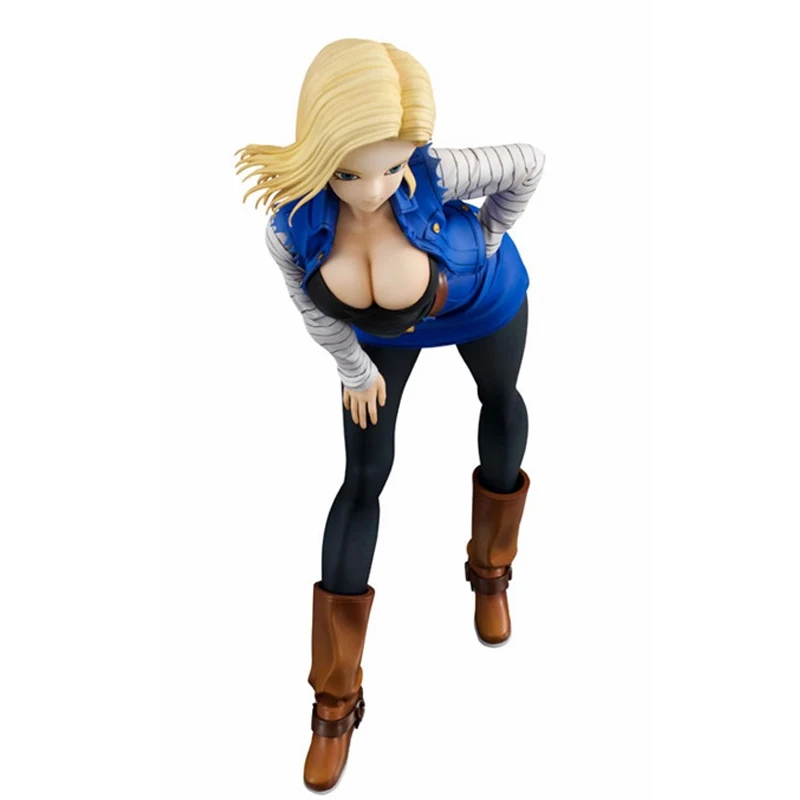 20cm Dragon Ball Z Figures  Android 18 Lazuli Sexy Anime PVC Action Figure New Collection Toys Collection for Christmas Gift (5)
