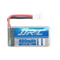 JJR/C 4 шт Батарея 3,7 V 400 mAh 30C Lipo Батарея с 4 в 1 Зарядное устройство для JJR/C H31 H98 набор T6 Радиоуправляемый квадрокоптер батареи для Дронов