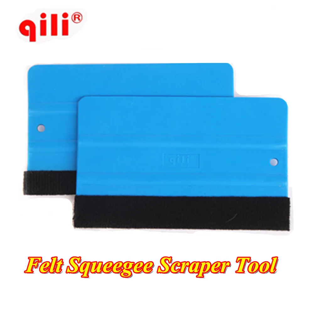 

Glass Clean Car Felt Squeegee Car Wash Tool Scraper With Cloth PP Auto Clean Tool Car Wrap Tools Felt Scraper Squeegee