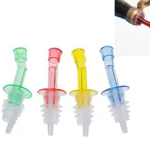 Модные Горячие 4 шт/партия вино масло Alco бар ликер бесплатно бутылка насадка с носиком Pourer Комплект экстракласса