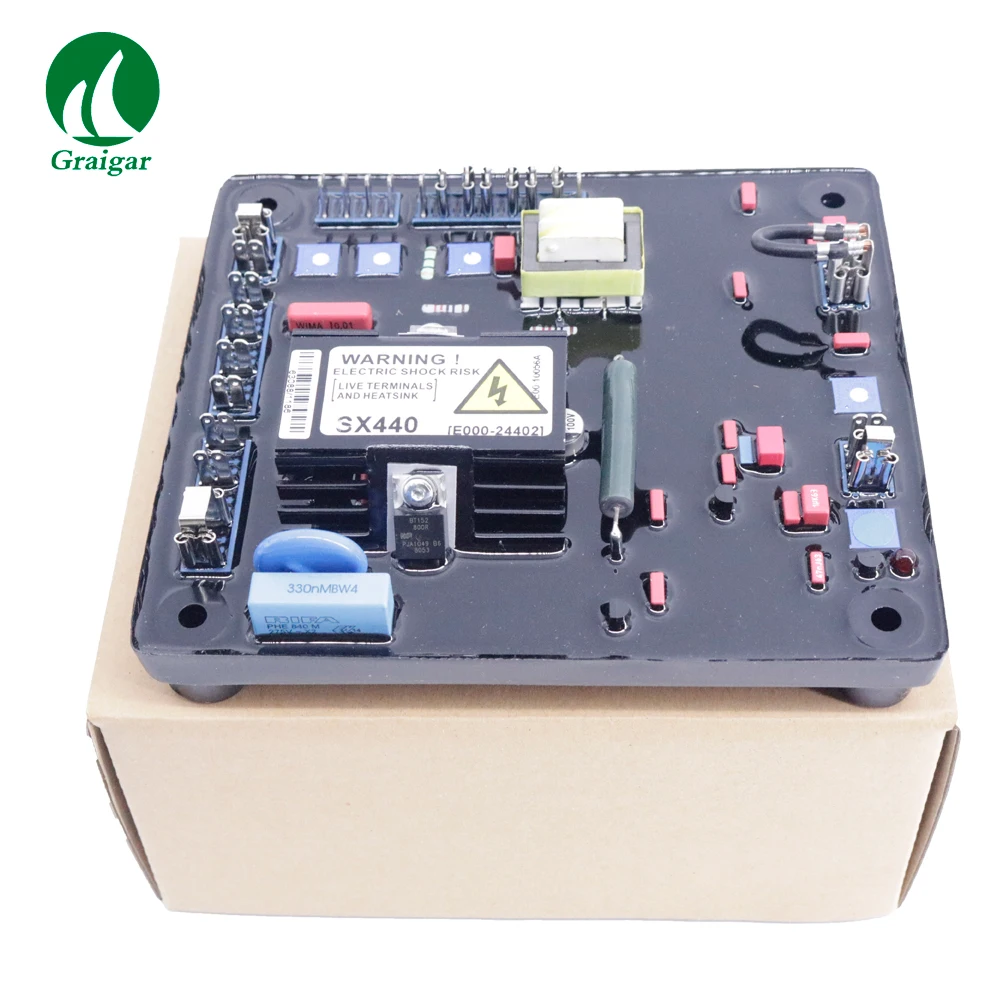 

Portable AVR Generator Automatic Voltage Regulator SX440 Red