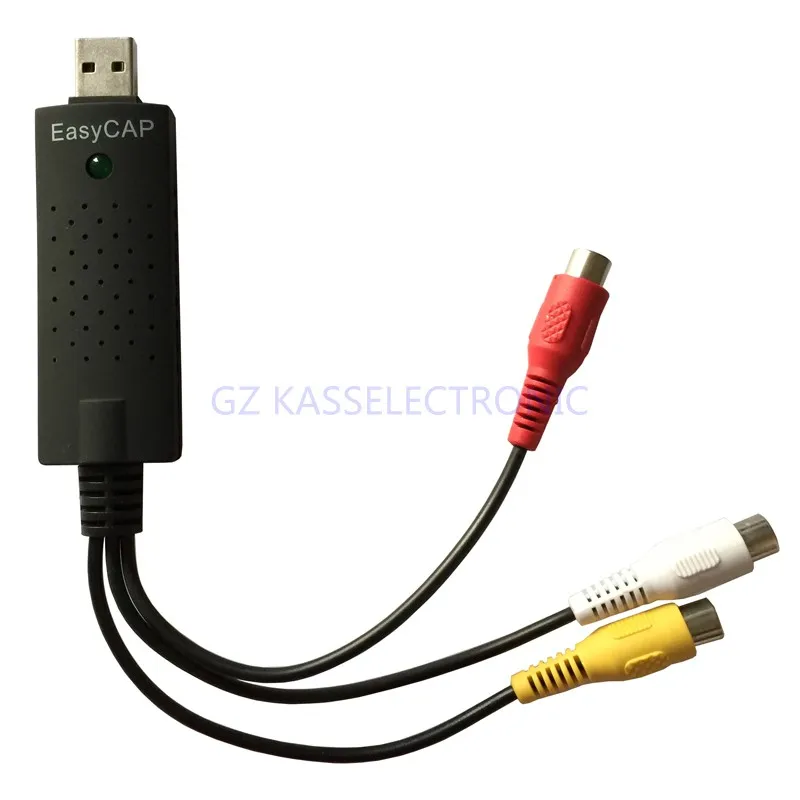 2017 Новый драйвер свободный захват видео через usb преобразование аналогового в