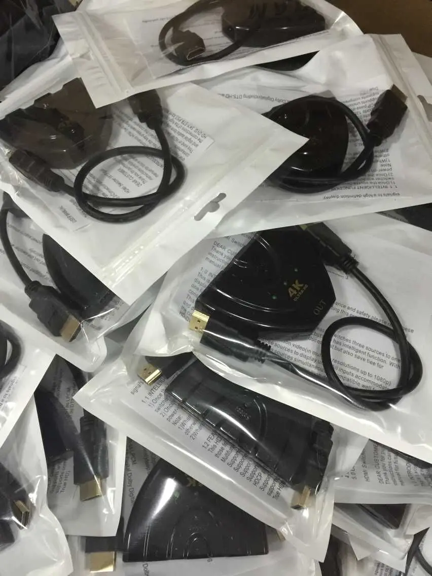 Разветвитель HDMI sp1080P с 3 портами 100 шт./лот * 4K 2K 3D переключатель 3x1 автоматический в