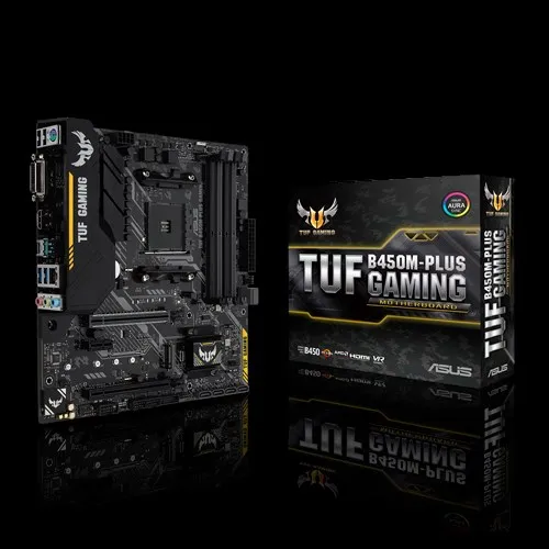 

Asus TUF B450M-PLUS GAMING Desktop Motherboard AMD B450 Socket AM4 DDR4 64GB SATA3 USB3.0 M.2 Micro ATX Original Used Mainboard