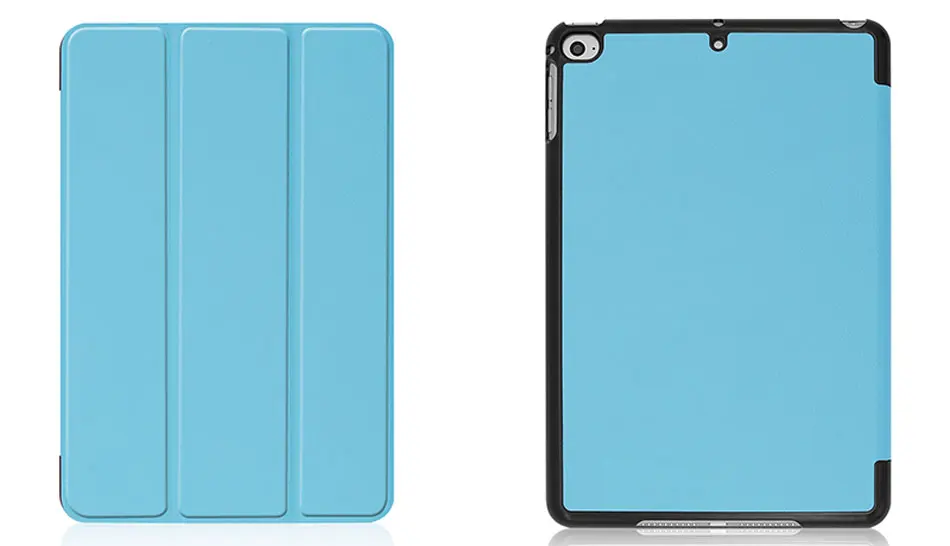 Tablets Case For New iPad Mini 5 2019 Mini 4 General Version PU Cover Smart Sleep Wake Up Fold Stand For iPad Mini Case Mini 45-100