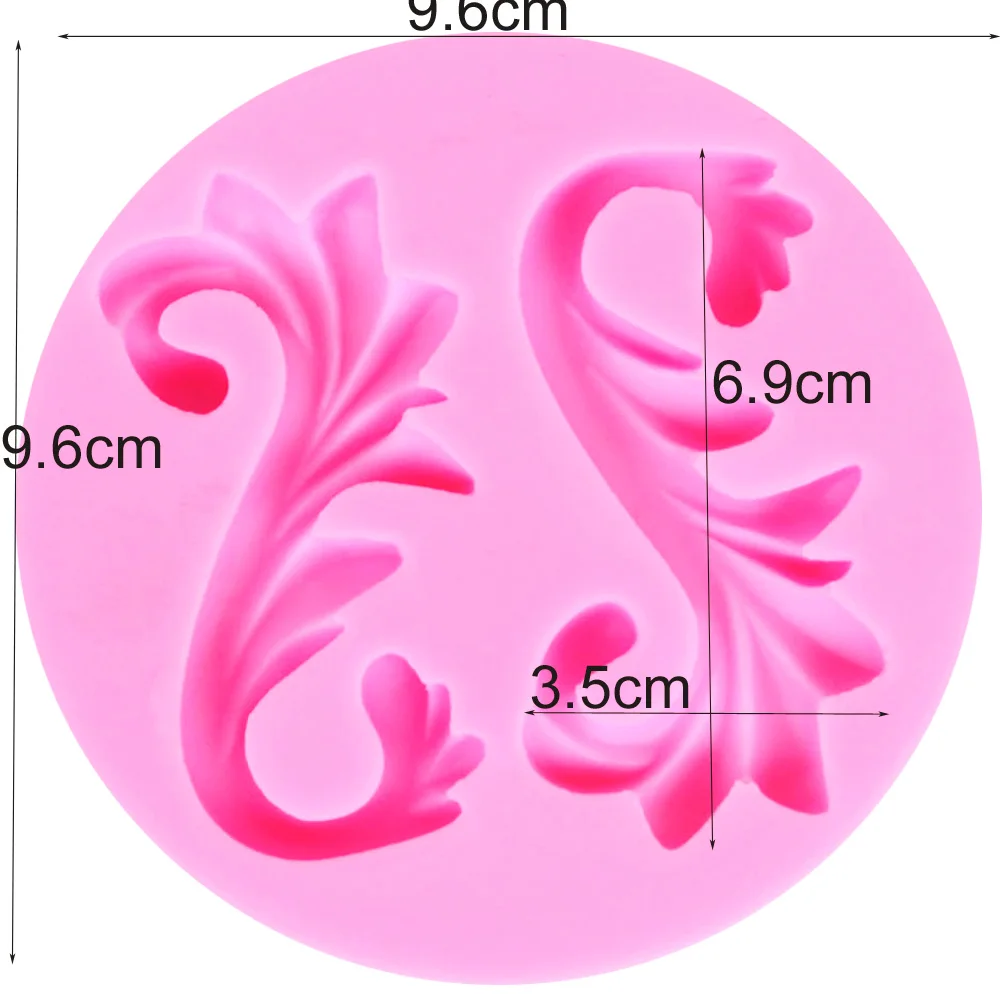 Sophronia M267 European Relief Flower Silicone Mold Wedding Fondant Decorating Tools Sugar Paste Candy Chocolate Baking Mold