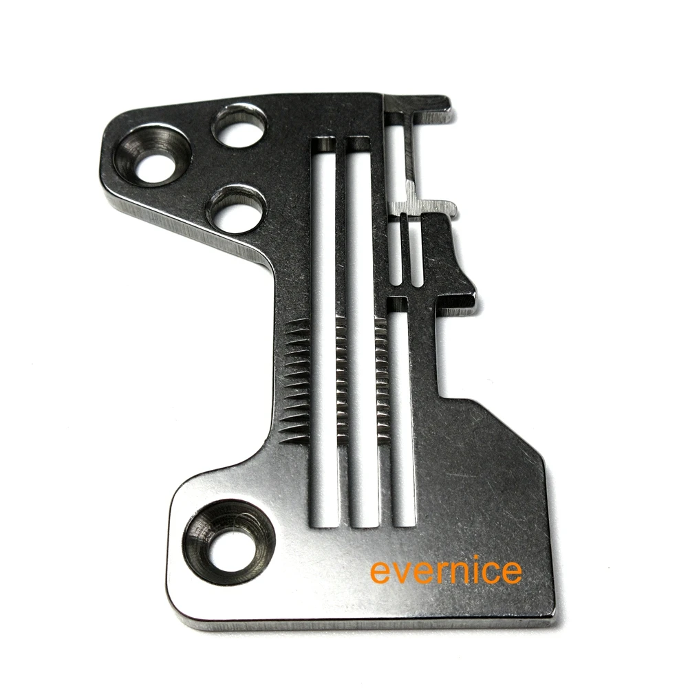 

Needle Throat Plate #R4305-J6E-E00 For Juki Mo-6714, Mo-6914 4-Thread Overlock