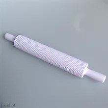 Белая пластиковая скалка для помадки торт Скалка для помадки десен паста моделирование штырь для нанесения глазури Инструменты для выпечки