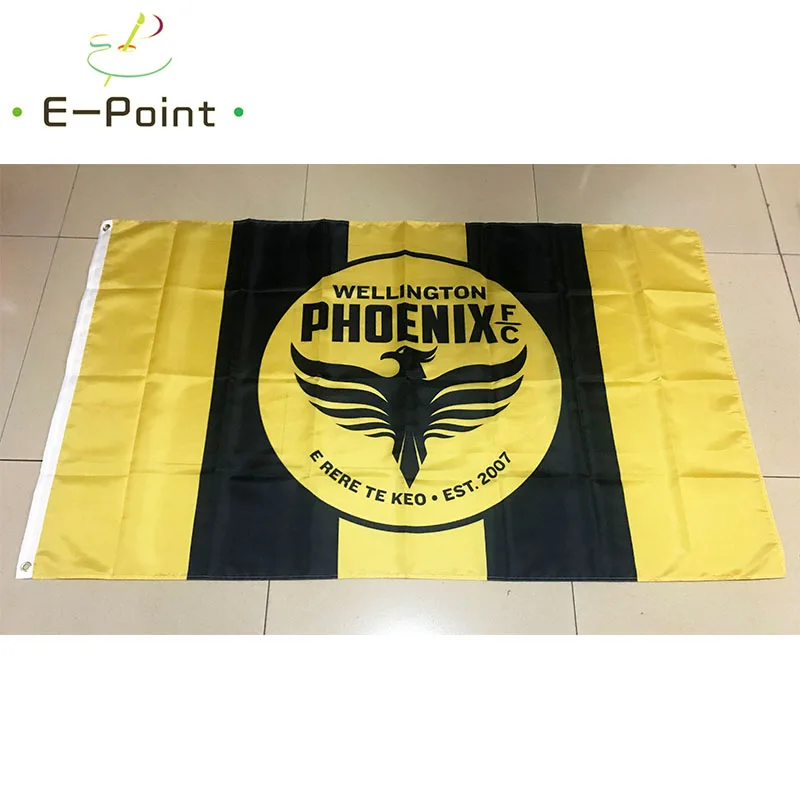 

Flag of Australia A-League Wellington Phoenix FC 3ft*5ft (90*150cm) Size Christmas Decorations for Home Flag Banner Gifts