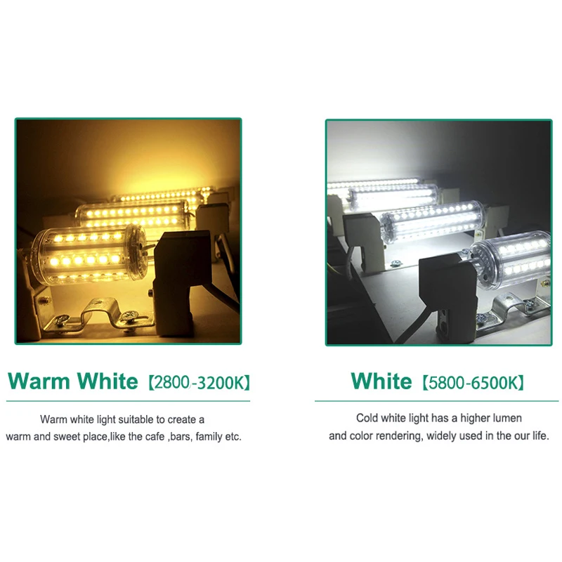 Светодиодная лампа R7S LED Corn 2835 SMD 78 мм 118 для замены галогенной лампы AC 85 265 в 9 Вт 15