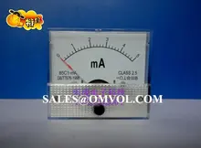85C1 DC Amperímetro amperímetro usado frequentemente para Reguladores de Tensão 1mA 3mA 5mA 10mA 21mA 100mA 200mA 300mA