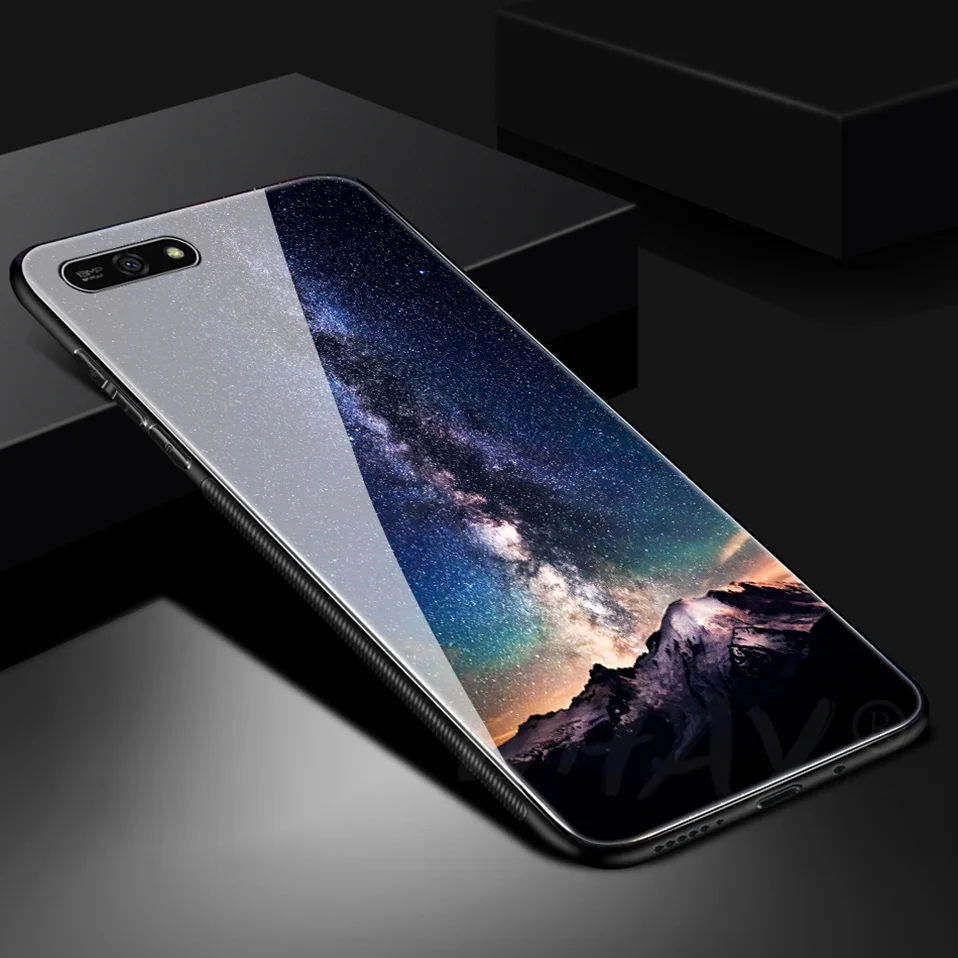 Glass Case For Huawei Nova 3 2i Coque Luxury Pattern Case For Huawei P20 Pro Mate 10 Honor 10 9 Lite Play 7A Y6 2018 P Smart     (10)