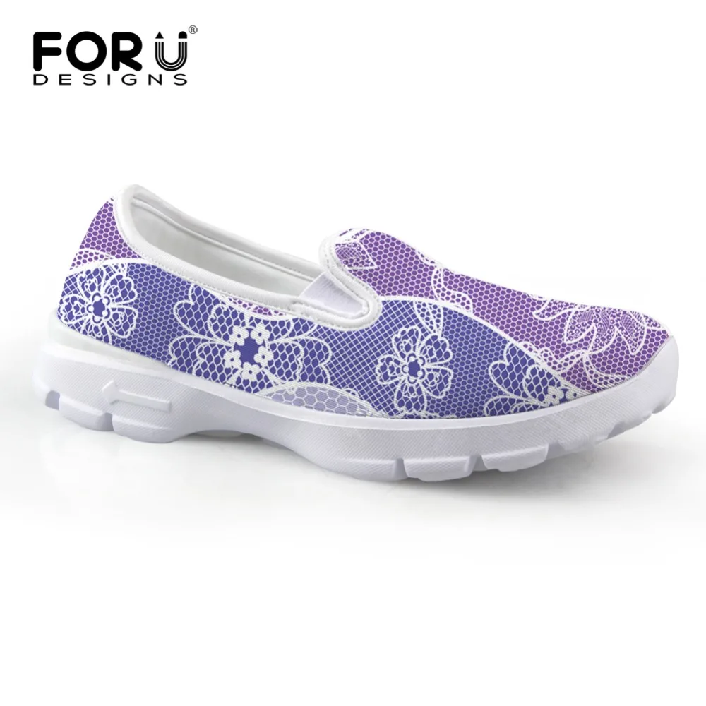 

2016 New Arrival Women Flats Comfortable Mother Loafer Multi-Colors Lace Pattern Shoes for Women Round Toe Female Girls Flats