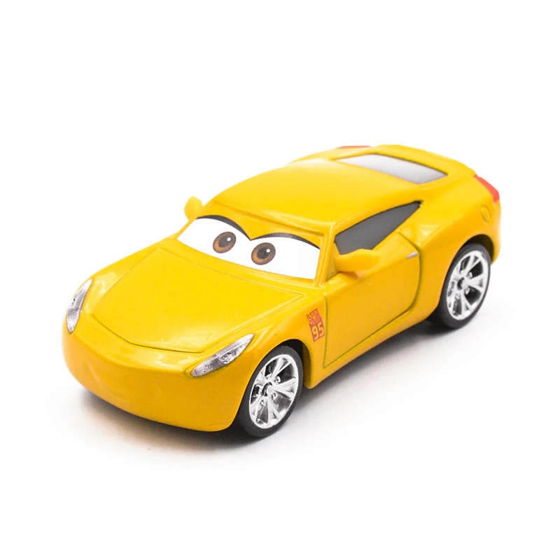 1:55 Diecast металлические Disney &quotТачки 3 золотой Dinoco Cruz Ramirez 51 # модель автомобиля
