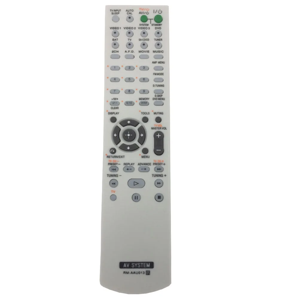 

RM-AAU013 Remote Control for SONY HT-DDW685 Home Theater System STR-DG510 5.1 Channel Audio/Video Receiver