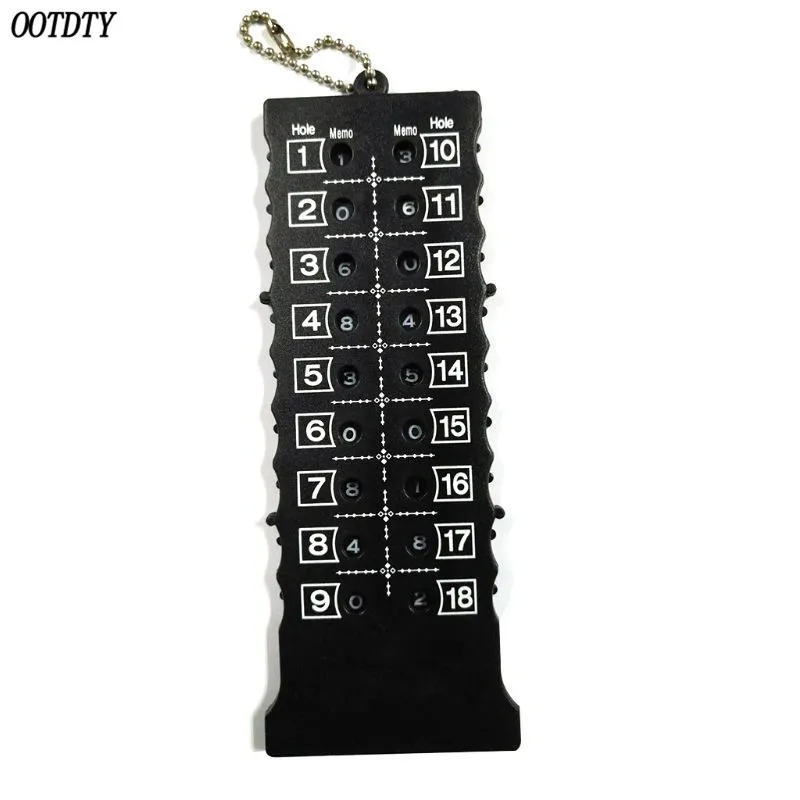 

OOTDTY 18-Hole Golf Score Card Golf Stroke Counter Scoring Indicator