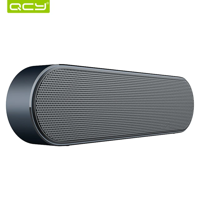 QCY B900 Bluetooth беспроводной динамик из металла портативный 3D стерео звук динамиков системы MP3 Музыка Поддержка аудио плеер AUX с микрофоном