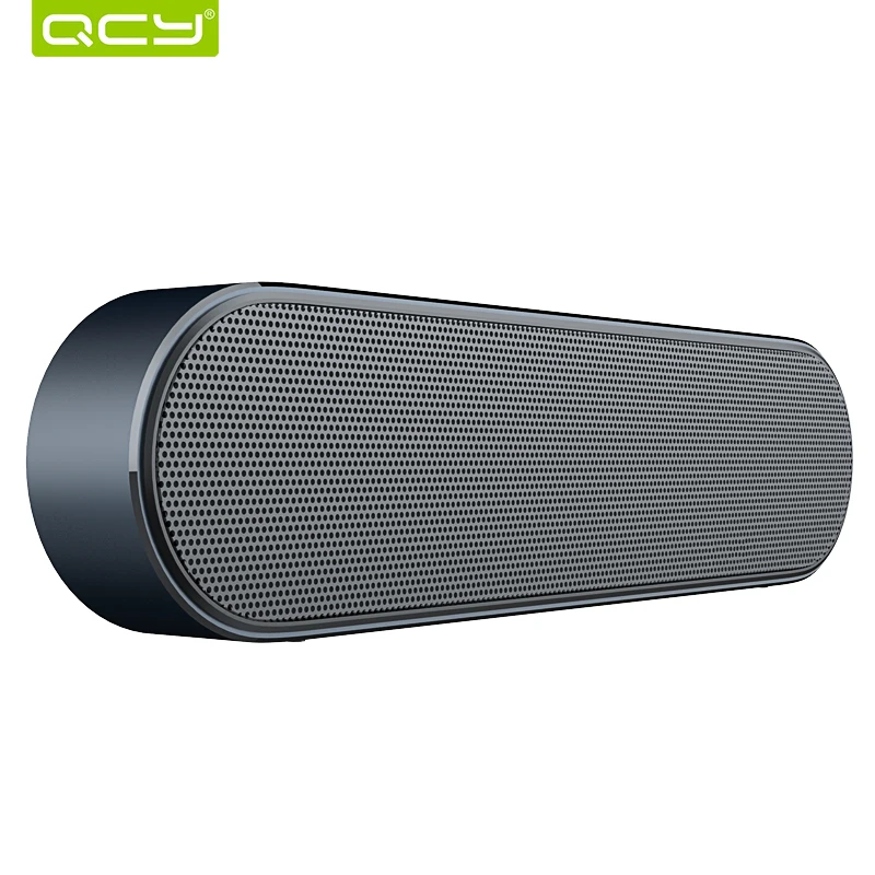 QCY B900 Bluetooth wireless speaker metal portable 3D stereo sound speakers system MP3 music audio player support AUX with MIC fansaco bluetooth speaker wireless portable speaker 10w 4 driver stereo music loud speaker sound with mic smartphone speakers