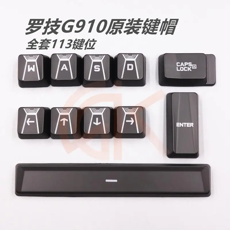 100% оригинальные новые колпачки ключей для Logitech G910 прозрачные Заводские B3K Romer axis