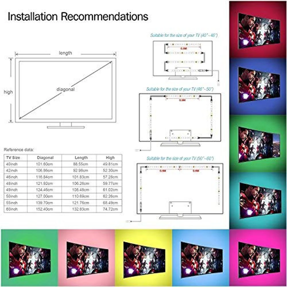 Светодиодная лента 5 в USB ws2812b ws2812 IC RGB Chase Effect tape Смещенный светильник s пульт дистанционного управления ТВ светильник 5050 HD ТВ монитор ПК лампа для домашнего кинотеатра