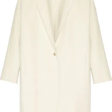 Abrigos mujer UK бренд Новая мода осень зима Cassic Простое Шерстяное белое черное длинное пальто OL зубчатое пальто manteau femme