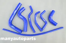 Para suzuki samurai silicone radiador e aquecedor mangueira 1986-1995 1994 1993 1995 92 91 azul