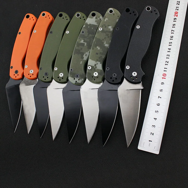 

Hot Selling EDC Knife Folding Knives C81 CPM-S30V blade G10 Handle Military Survival Knife Camping Portable utility EDC Tool