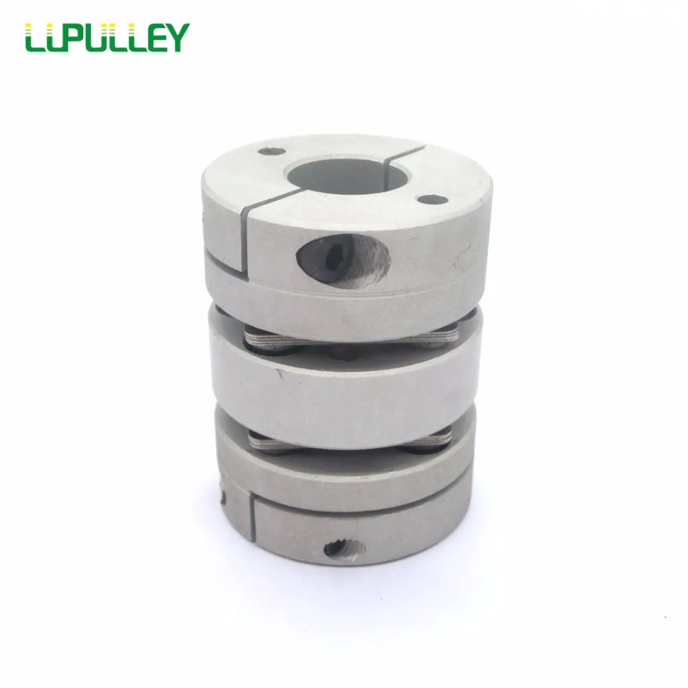 LUPULLEY 1pc Shaft Couplings 34mm*45mm Double Diaphragm Flexible