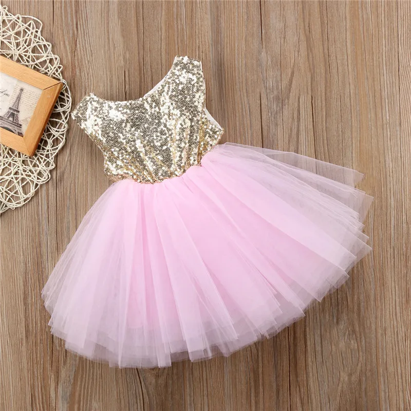 

Princess Girl Tutu Dress Kids Clothes Children Blackless Sequin Tulle Dresses Vestidos Baby Girls Birthday Party Dress D0707