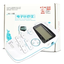 handheld 2 Output Electrical acupuncture needle muscle stimulator electro acupuncture Therapeutic apparatus Neck massager device muscle massage needle stimulator cmns6 1 electronic acupuncture 6 output channel newest jia jian acupuncture needle stimulator