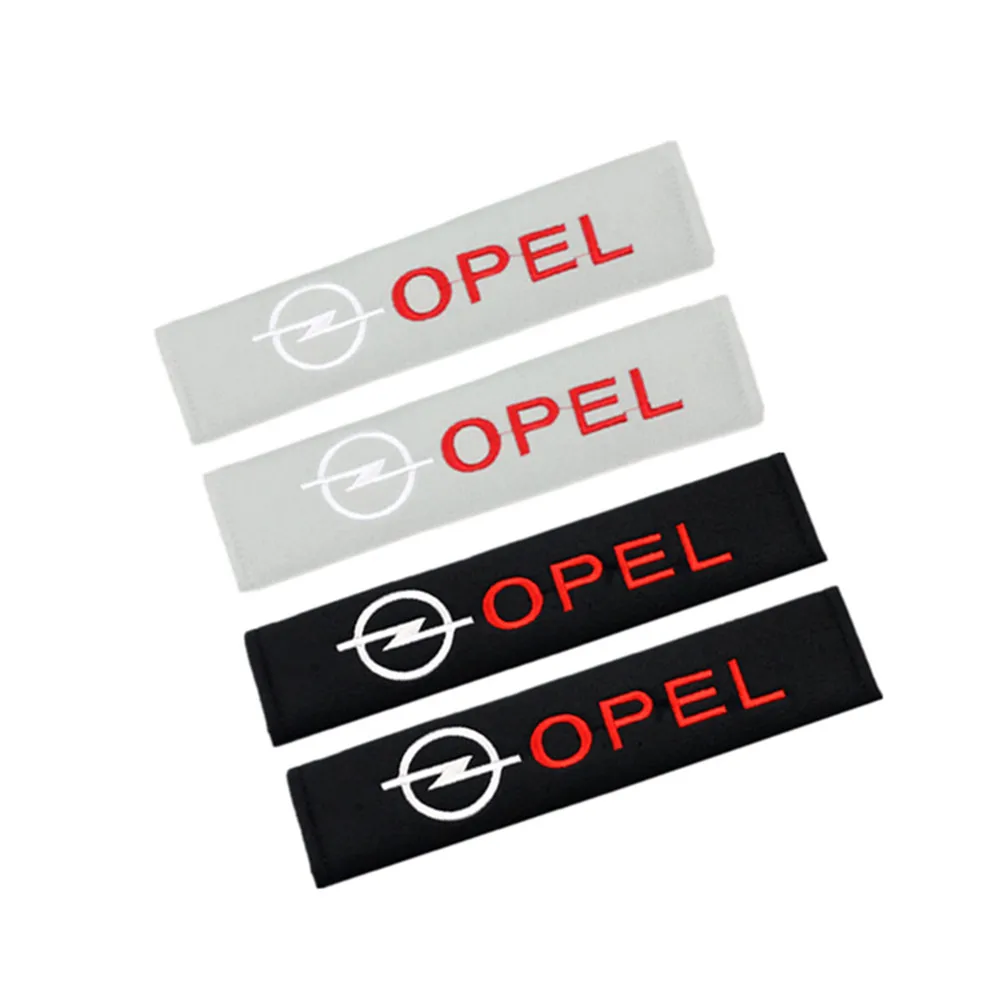 

2pcs Safety Car Seat Belt Shoulder Pad Cover Car Seat Belt Cushion Car Styling for OPEL astra h astra g insignia OPEL mokka