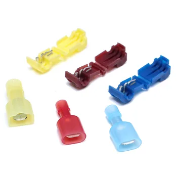 

New High Quality 60pcs Scotch Lock Quick Connect Connector Terminal Kit Wire Connector Fully Insulated Male and Female Terminals