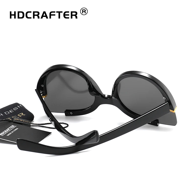 Женские солнцезащитные очки HDCRAFTER Винтажные Солнцезащитные кошачий глаз