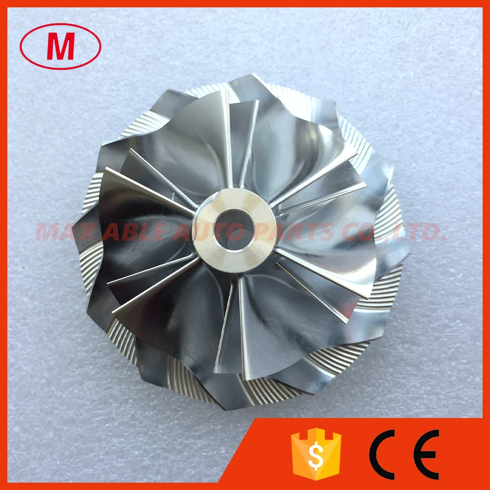 GT4288 434354-0006 турбо алюминий 2618/Фрезерование/рабочее колесо компрессора 63,45/87,00 мм 6+ 6 лопастей для 452101/452174-0001