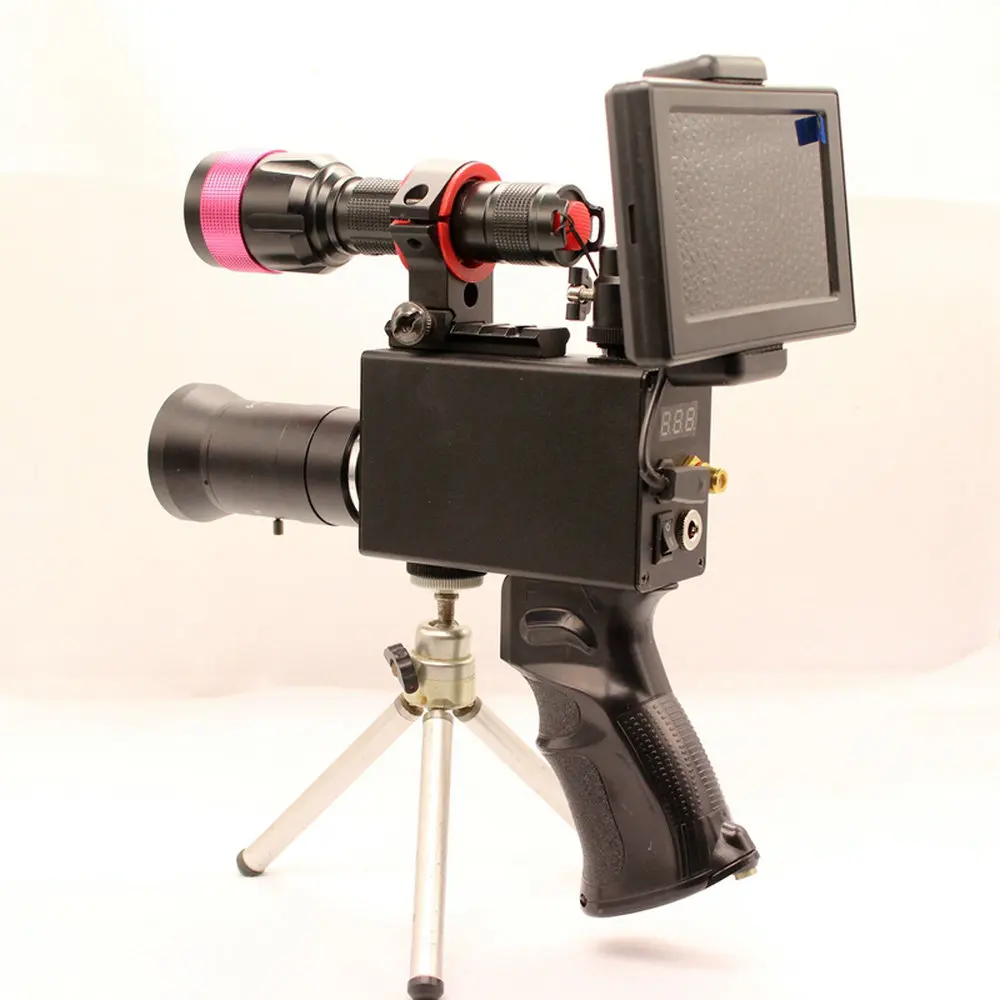 Handheld Desktop DIY Night Vision Scope Device Digital Camera 60mm/100mm Lens Portable Night Vision Camera for Phone / monocular Handheld Desktop DIY Night Vision Scope Device Digital Camera 60mm/100mm Lens Portable Night Vision Camera for Phone / monocular