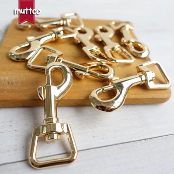 

20pcs/lot DIY Dog leash environmental golden 15mm metal key chain Zinc Alloy swivel snap hook hardware lobster buckle PK-015G