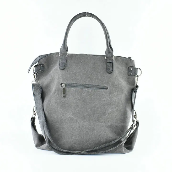 Rdywbu VINTAGE BIG STAR PRINTED CANVAS TOTE HANDBAG - Women's Multifunctional Travel Shoulder Bag Letters Messenger Bolsos B211