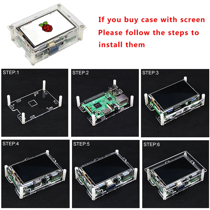 Raspberry Pi 4 дисплей 3,5 дюймов Raspberry Pi 3 HDMI сенсорный экран 480*320 ЖК-монитор для Raspberry Pi 4 3 Модель B 3B Plus 3B