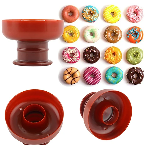 

DIY Tool Doughnut Donut Maker Cutter Mold Desserts Sweet Food Bakery Baking Cookie Cake Mould Kitchen Dessert Tool