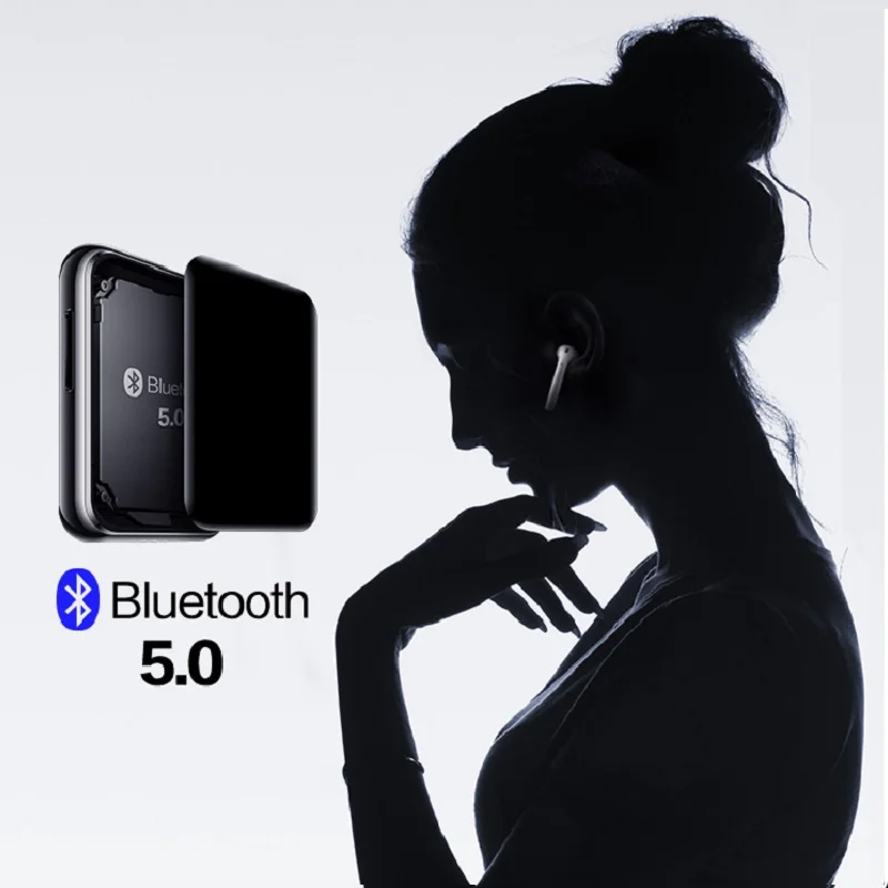 Bluetooth 5,0 MP3 плеер Benjie X5 полный сенсорный экран портативный музыкальный плеер с динамиком fm-радио рекордер видео электронная книга