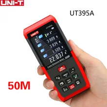 Medidores de Distância A Laser UNI-T UT395 50 3m ~ 120m Range Finder/UT396 série com Lente 2MP Melhor Precisão de Exportação De Dados USB PC Software