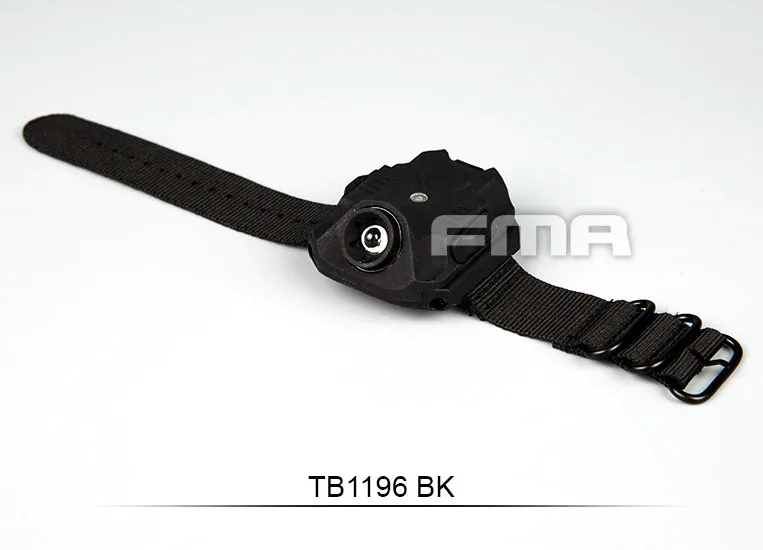 FMA нейлоновая Версия USB электрическая часы фонарик TB1196-BK/DE