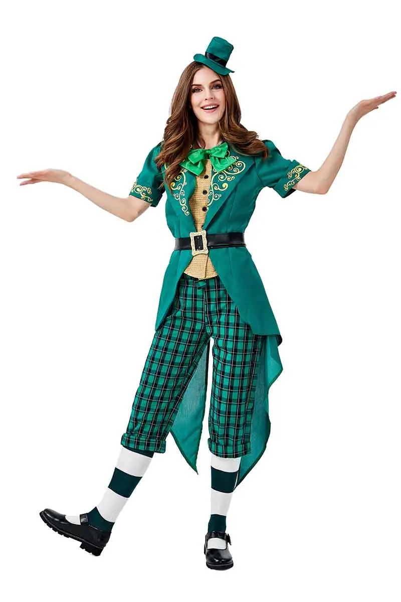 Patrick/'s Day Tutu Fancy Dress Costume Ireland Irish Leprechaun Party Ladies St