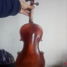 4/4 Скрипки барокко Стиль Полная Hand Made клена назад Ba5 отличный звук