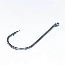 Easy Catch 100 шт 92554 нержавеющая сталь белый длинный хвостовик Осьминог рыболовные крючки, размер 2/0