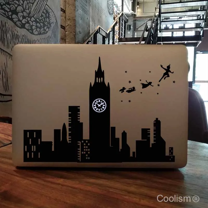 Питер Пэн наклейка для ноутбука Macbook Pro Air Retina 11 12 13 15 дюймов винил Mac Mi поверхность