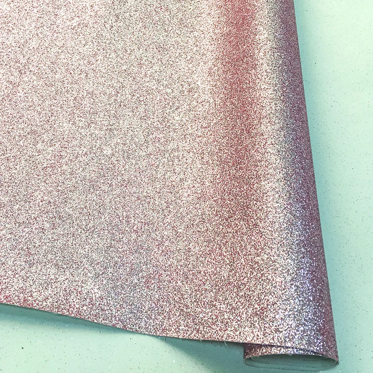 Frosted Fine Glitter Iridescent Vinyl Craft Fabric