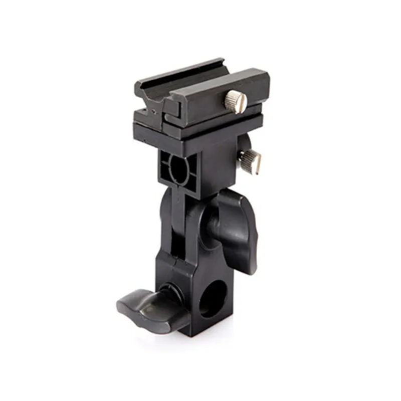B Type Swivel Flash Light Stand Bracket Holder  (1)