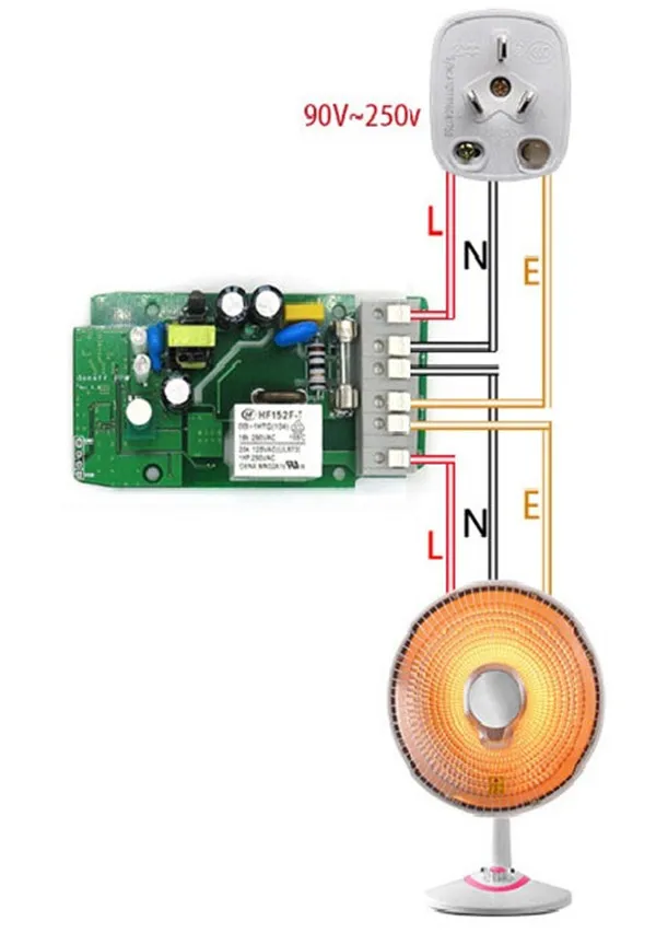 Itead Sonoff Pow WIFI Remote Control Power Counting Switch,Smart Home Timing Switch,App Realtime Monitor Power,16A 3500W 85-250V-4