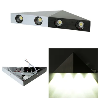 

LED Wall Light Lamp Triangular 4W Modern Simple Indoor Bedroom Hallway Kitchen for Home Decor and Lighting 85-265V AC Aluminum